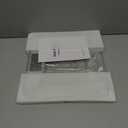 Vitafit Digital Bathroom Weight Scale for Body Weight, High Accuracy Assured by Weighing Professional Since 2001,Extra Large Blue Backlit LCD and Step-On, 400lb/182kg, Clear Glass (Silver)