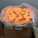 Amylove 12 Pieces Yoga Mats Bulk 68x24x0.12 Inch Exercise Non Slip Fitness Workout Mats for Women Men Home Workout Gym Yoga (Orange)