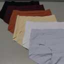 6 Pack Womens Underwear Seamless Sexy Full Coverage Panties Briefs No Show Fall Clothes Lingerie Gift For Womens (Dy-eest-c)