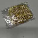 Mtlee 2 Yard Rhinestone Fringe Trim Gold Rhinestone Ribbon Chain Diamond Crystal Fringe Trim Chain Cuttable for Sewing Crafts Wedding Party Clothing Accessories Jewelry Personalized DIY Decoration