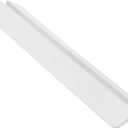 Totority Anti-Kick Pedal Safety Door Fixator Gate Fixator Guardrail Fixator Indoor Cat Door Appendix Accessories Baby Pet Door Plastic White, 45.5x13cm