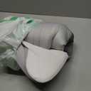 Cervical Neck Pillow for Pain Relief - Ergonomic Side Sleeper Pillow for Neck Support, Cooling Cervical Pillow for Sleeping, Contour Orthopedic Memory Foam Pillows for Back Stomach Sleepers (Dark Grey & White)