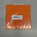 1/8" x 6" x 6" 80 A Durometer Polyurethane Sheet, Orange
