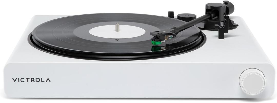 Victrola Stream Onyx - Wireless Wi-Fi Turntable, Works with Sonos - White
