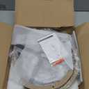 Lakumu 2-Light Retro Semi Flush Mount Ceiling Light Fixture, Rustic Vintage Wood Ceiling Light Black Metal, Industrial Farmhouse Ceiling Lamp for Hallway Entryway Bedroom Balcony Farmhouse Dining Room (12.8" (1-Pack), Oak)