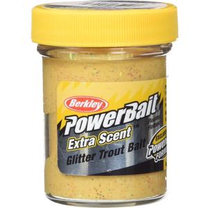 Berkley PowerBait Glitter Trout Bait Yellow, Pack Of 2