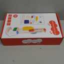 HELLOWOOD Kids Cleaning Set, 8 Pcs Wooden Housekeeping Play Set Includes Broom Mop Duster Dustpan Brushes Rag and Organizing Stand, Cleaning Toys Gift for Toddlers Girls Boys Age 3-6, Solid Beech Wood