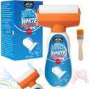 White Paint for Wall, 17.6 Floz Wall Touch Up Paint With Roller