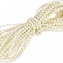 uxcell Blinds Beaded Chain Cord, 11 Yards Roman Vertical Roller Shades for Window Curtain Blind Replacement Parts, Beige