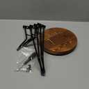 HULISEN 360 Rotating Mug Tree for Large Cups, Counter Coffee Mug Holder with 8 Hooks, Metal Coffee Cup Rack Stand for Countertop with Stable Wooden Base, Kitchen Counter Decor