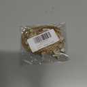 Hat Band for Cowboy Cowgirl, Turquoise Hand Made Replaceable Beaded Belt for Panama Fedora (Beige Star)