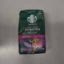Starbucks Ground Coffee, Dark Roast Hot or Iced Coffee, Single-Origin Sumatra, Six 12 oz Bags, BB Date: 06/26/26