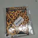 Cheetah Print Birthday Decorations,Leopard Birthday Banner Pennant Banner,Cheetah Leopard Print Party Decor Supplies for Adults Women Girl (Brown)