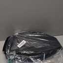 Woven Cotton Storage Baskets - 3-Pack Round Bins (10x10x7'') for Shelves, Closets & Bookcases | Durable Rope Organizers for Nursery, Baby, Toys, Easter & More (black)