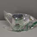 Vintage Metal Christmas Watering Can Decor - Wonderful Winter Days Design with Bell Wreath, Rustic Farmhouse Watering Pot Garden Decorative Planter for Holiday Home Mantel Tabletop Xmas Decor