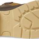 Thorogood American Heritage 11" Square Toe Wellington Leather Work Boots for Men with Slip-Resistant Outsole (Brown, 11.5)