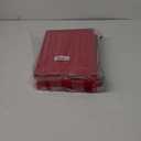 Rocutus Jewelry Trays,3 Pack Stackable Velvet Jewelry Organizer Tray Drawer Jewelry Storage Tray,Divided Ring Organizer Tray for Earrings, Necklaces, Bracelets,13.8"x9.5"x1.2" (Red)