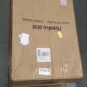 Hanke 26 Inch Large Luggage Hard Shell Top Opening Aluminum Frame Hardside Suitcase with Spinner Wheels, Checked Luggage for Men & Women Travel, Caribbean Blue