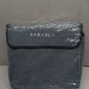 Farasla Waterproof Trunk Organizer with Insulated Leakproof Cooler Bag, Foldable Cover, Adjustable Securing Straps (4-in-1 w/Cooler, Gray)