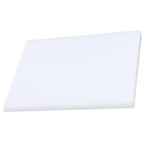 High-Density Polyethylene (HDPE) Plastic Sheet (1, White, 12" X 16"X 1/2")
