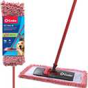 O-Cedar Pet Pro Microfiber Hair & Dust Mop | 3X Pet Hair Removal* | Electrostatic Dry Dust Mop for Dog & Cat Homes | Hardwood, Tile & Hard Floor Cleaning