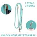 Lithosync 4-IN-1 Phone Lanyard Crossbody and Wrist Strap Kit with 2 Pack Tabs, Adjustable Phone Neck Lanyard, Anti-Theft Phone Wristlet Strap for iPhone and Most Cell Phones, Pink