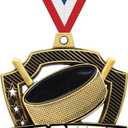 Trnayi 20 Pcs 10/20 /30/40 Pcs Award Medals Bulk Sports Medals with Neck Ribbons 2.4 Inch Winner Award Trophy Prize Gift for Sports Themed Party Favors Tournaments Match (Hockey)