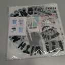 50 Pcs Spooky Ghost Heat Transfer Printing Stickers for Bags T-Shirts Skeleton Women Iron on Patches Momster Iron on Decals for Clothes DIY Crafts DTF Transfers Ready to Press