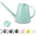 UFANME Plastic Watering Can - for Home Plant Garden - 1/ 2 Gallon - Green