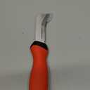 Goldblatt Stainless Steel Roofing & Flooring Knife - Linoleum Cutter with Soft-Grip Handle, Hook Knife for Cutting Carpet, Cable Skinning, Wallpaper, Turf