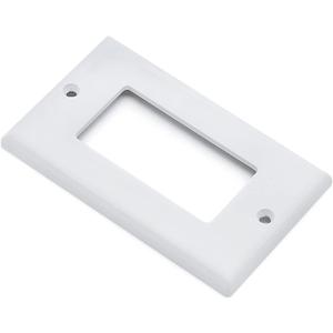 1-Gang Wall Plate, White