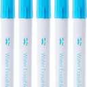 Mr. Pen- Washable Fabric Markers for Sewing, 5 Pack, Blue, Erasable, Water Soluble Embroidery Pen, Fabric Marking Pens for Sewing