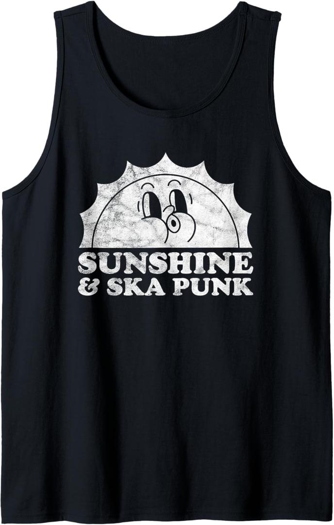 Sunshine and Ska Punk Retro Vintage Sun Tank Top