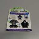TubShroom Ultra Revolutionary Bath Tub Drain Protector Hair Catcher/Strainer/Snare, Stainless Steel, Stainless Combo