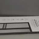 Hakuna Pets V2 Patio Pet Door Screen Insert Panel for Sliding Doors, Fits Door Track Min Ht 62.99" to Max Ht 84.25",UV Resistant Mesh, Locking Magnetic Dog Door, Easy Install and Removal,Large,Black