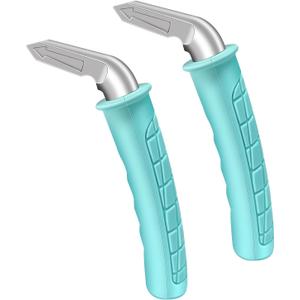 Car Handle Assist for Elderly Car Door Handle for All Vehicles Car Support Handle - Portable Assistive Device for Elderly and Handicapped - Best Gifts for Seniors (2 Pack) (Green)