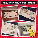 LULUCATCH Mouse Traps, 20 Pack Pre-Baited Sticky Mouse Traps Indoor for Home, Non-Toxic Bulk Sticky Pads, Glue Traps for Rats, Bugs, Spider, Mice, Cockroach, Pet Safe, Easy to Use