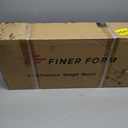 Finer Form Multi-Functional FID Weight Bench for Full All-in-One Body Workout  Hyper Back Extension, Roman Chair, Adjustable Ab Sit up Bench, Incline Decline Bench, Flat Bench