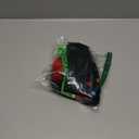 2 Pack Christmas LED Light-up Knitted Beanie Hat Colorful Flashing Holiday Xmas Christmas Party Supplies(One Size Fits More) (Green)