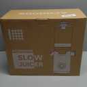 ACOQOOS Juicer Machines, 5.3" Wide Chute for Whole Fruit and Vegetable,1.8L Auto-Feed Time-Saver, Slow Masticating High Yield, Easy to Clean Cold Press Juicer with 2 Cups (Black)