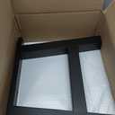 16 Inch H-Shape Bench Legs Metal Table Legs Coffee Table Legs Desk Legs DIY Furniture Legs, Set of 2, Black