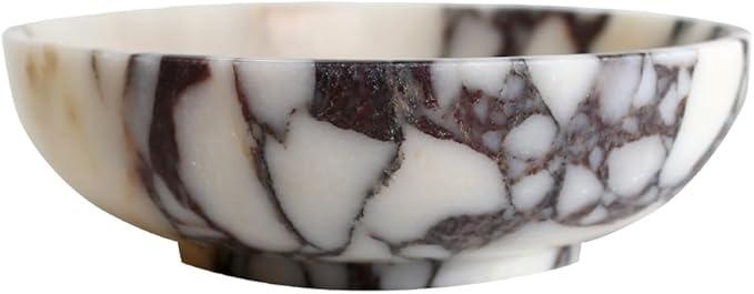 FutureStone Luxury decorative marble bowl for home decoration for decoration,Key bowl for entryway table, Catchall for coins, change candy, organizer marble tray.