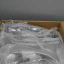 Headlight Assembly Compatible with 1999 2000 2001 2002 2003 2004 2005 2006 GMC Sierra 1500, for 2000-2006 GMC Yukon, Chrome Housing Clear Side, Driver and Passenger Side faros delanteros