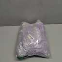 Bedsure Duvet Cover King Size - Reversible Lilac Purple King Duvet Cover Set with Zipper Closure, 3 Pieces Floral Patterned Bedding Set with 8 Corner Ties and 2 Pillow Shams (King (104" x 90"), 07 - Misty Lilac (No Comforter))