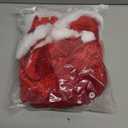 Thorn Tree Baby Girl Christmas Outfits Santa Dress Long Sleeve Velvet Romper Dress Warm Winter Outfit Newborn Infant Clothes (12-18 Months, Red)