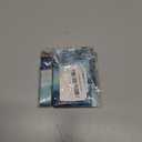 Slim Front Pocket Wallet RFID ID Card Holder Cute Small Wallet with Wrist Lanyards Key Chain Holder for Women,Flowing Blue