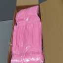 Mimorou 172 Pcs Pink Bow Coquette Cute Bachelorette Party Decor with Napkins Plates Cups Forks Tablecloth Banner Pink Bow Theme Tableware for Girl Birthday Baby Shower (Pink and White)