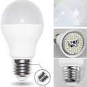 Smart Led Light-Bulb Dimmable with Remote-Control E27 9W Light Bulbs Adjustable Color Temperature (Warm/Cool) and Brightness, 2 Pack (2 Bulbs + 1 Remote)