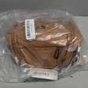 7L Sling Bag for Women Men Crossbody Belt Bag Small Travel Sling Backpack Anti Theft Chest Daypack Purse Faux Leather (Tan)