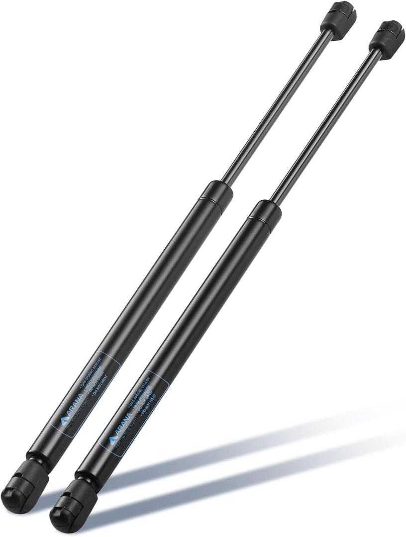 ARANA C16-33297 C16-04270 17 inch 45Lbs Gas Struts, Leer Truck Cap Struts, Leer Topper Replacement Parts Shocks Lift Support for A.R.E Camper Shell Snugtop Canopy Window Camper Toolbox Lid, 2Pcs